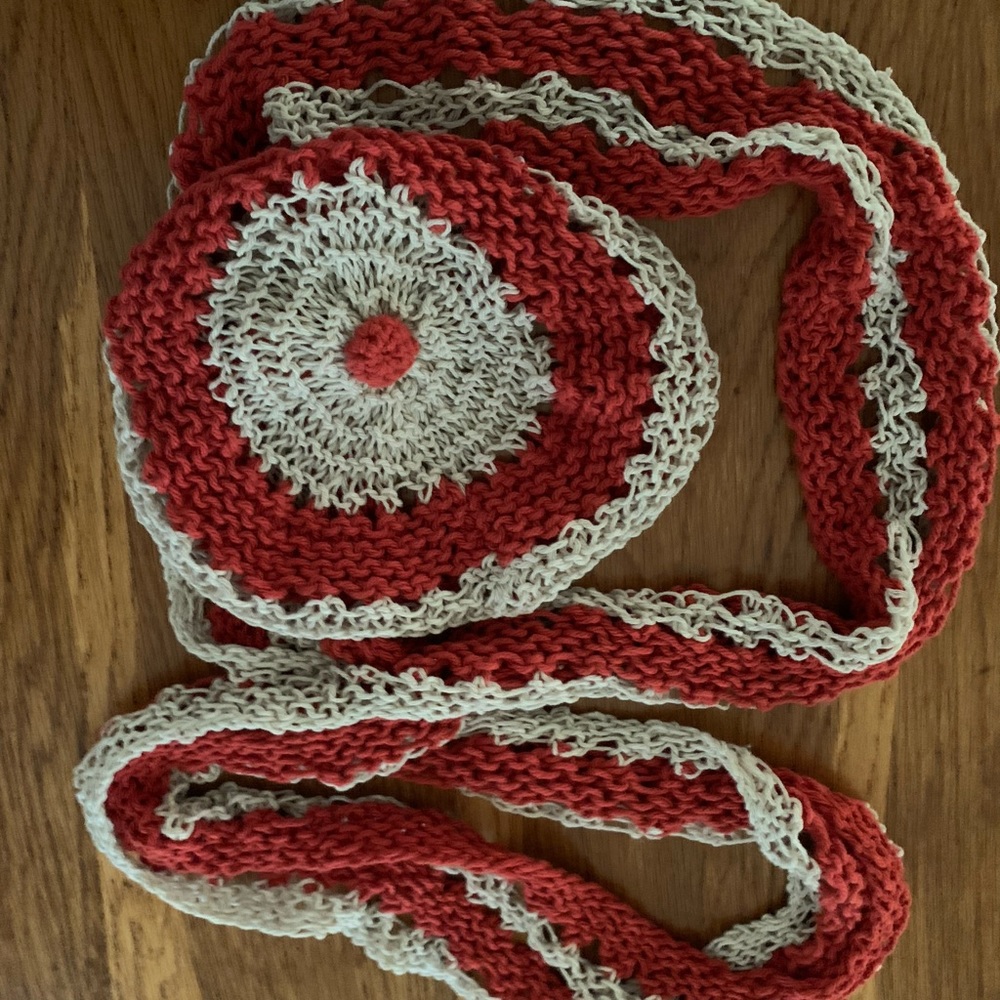 Infinity scarf with matching hat